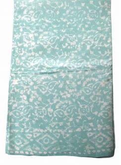 Aqua Blue Sikkim Silk Saree